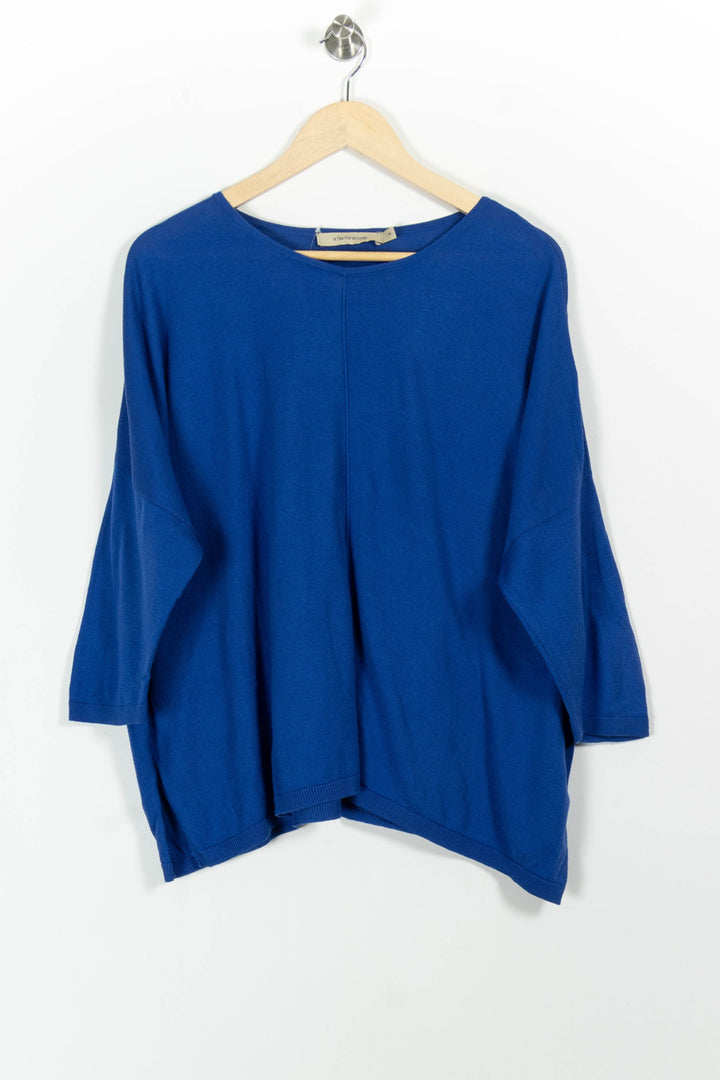 Pull Bleu - Taille L/40 de la marque La Fée Maraboutée | PARAD100578 - Vendu par Paradigme - Image 2