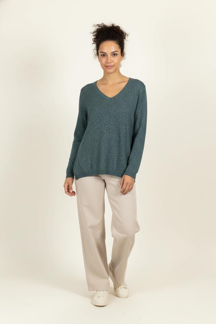 Pull Gris - Taille L/40 de la marque Maison 123 | PARAD100582 - Vendu par Paradigme - Image 1