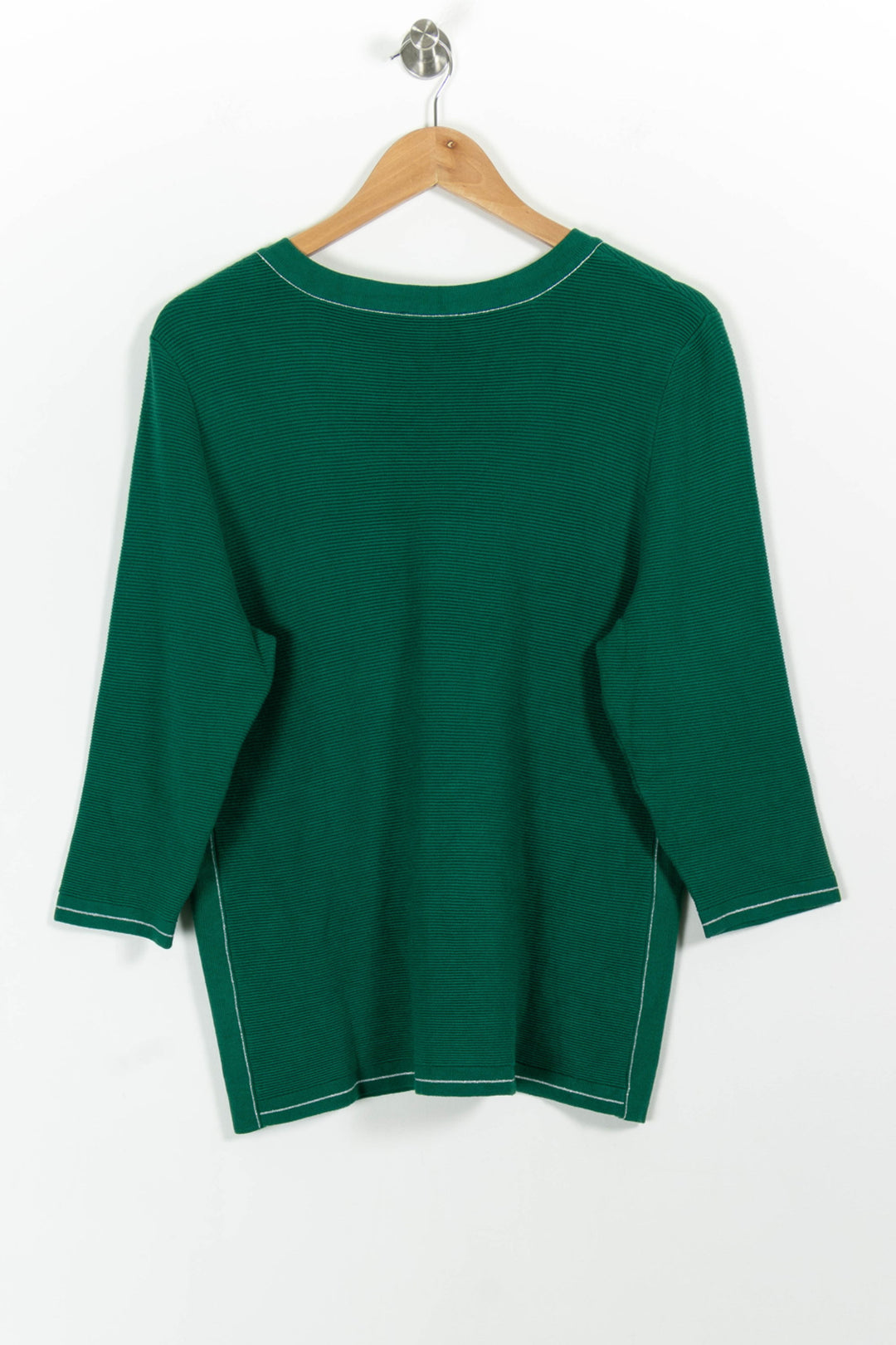 Pull Vert - Taille XXL/44 de la marque Maison 123 | PARAD100584 - Vendu par Paradigme - Image 4