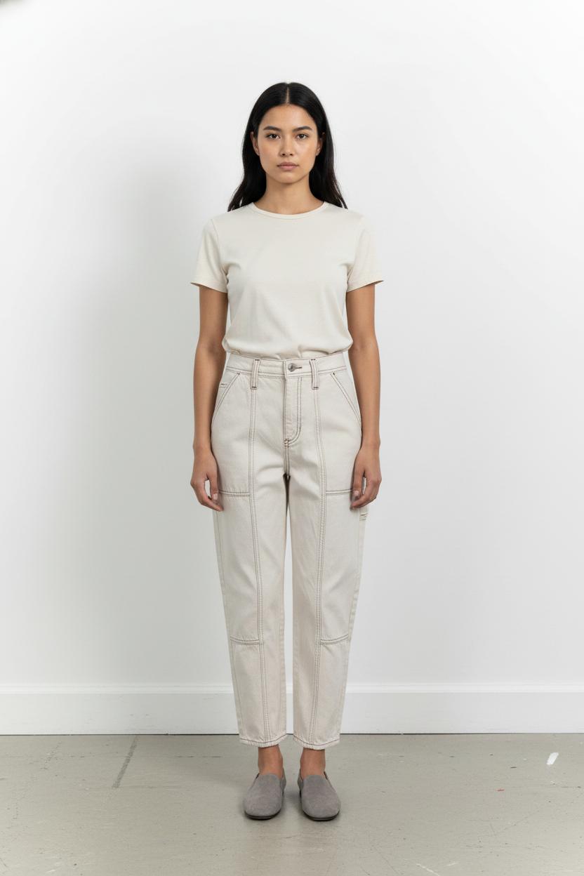 Pantalon Beige - Taille S/36 de la marque Claudie Pierlot | PARAD100587 - Vendu par Paradigme - Image 1