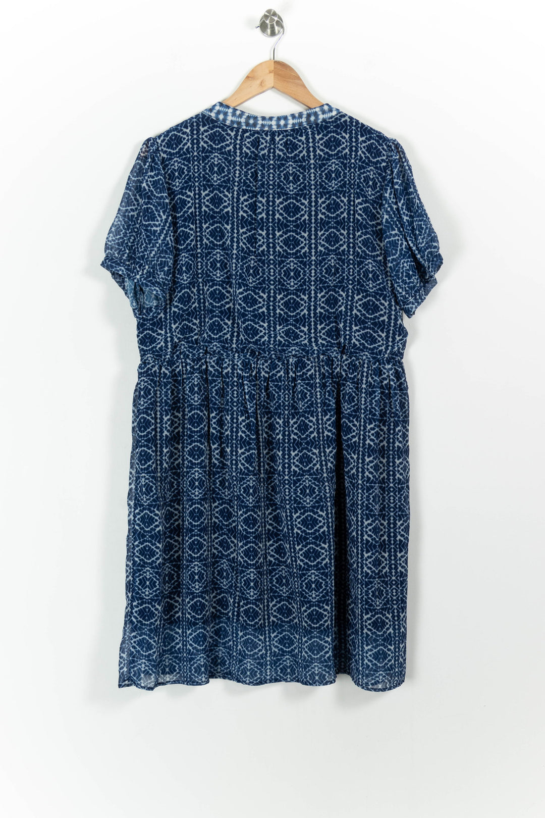 Blouse Bleu et Blanc - Taille XXL/44 de la marque La Fée Maraboutée | PARAD100589 - Vendu par Paradigme - Image 4