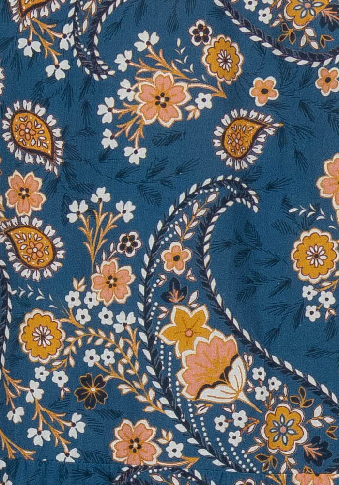 Robe Sans Manches Bleu et Orange - Taille XXL/44 de la marque La Fée Maraboutée | PARAD100590 - Vendu par Paradigme - Image 3