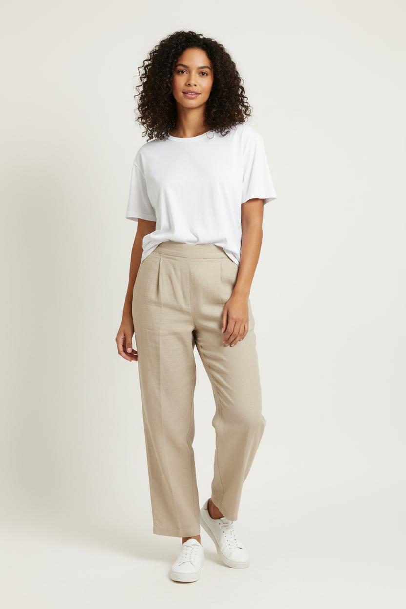 Pantalon Beige - Taille XS/34 de la marque Comptoir des Cotonniers | PARAD100591 - Vendu par Paradigme - Image 1