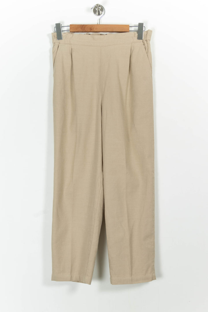 Pantalon Beige - Taille XS/34 de la marque Comptoir des Cotonniers | PARAD100591 - Vendu par Paradigme - Image 2
