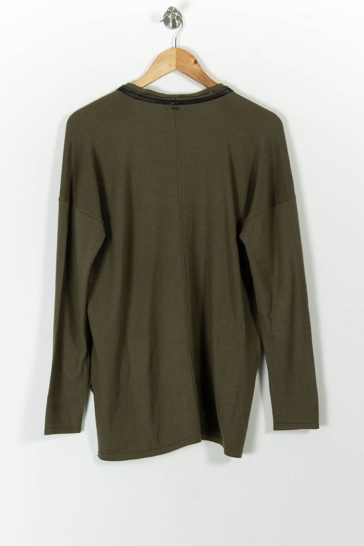 Cardigan Vert - Taille T.U. de la marque IKKS | PARAD100594 - Vendu par Paradigme - Image 4