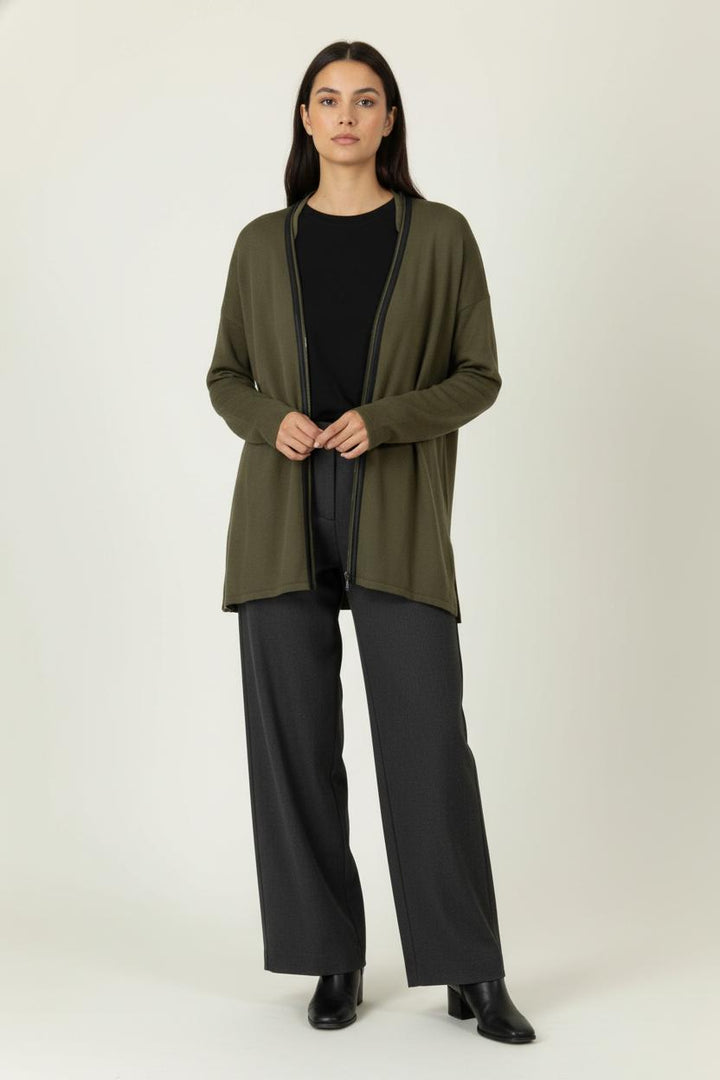 Cardigan Vert - Taille T.U. de la marque IKKS | PARAD100594 - Vendu par Paradigme - Image 1