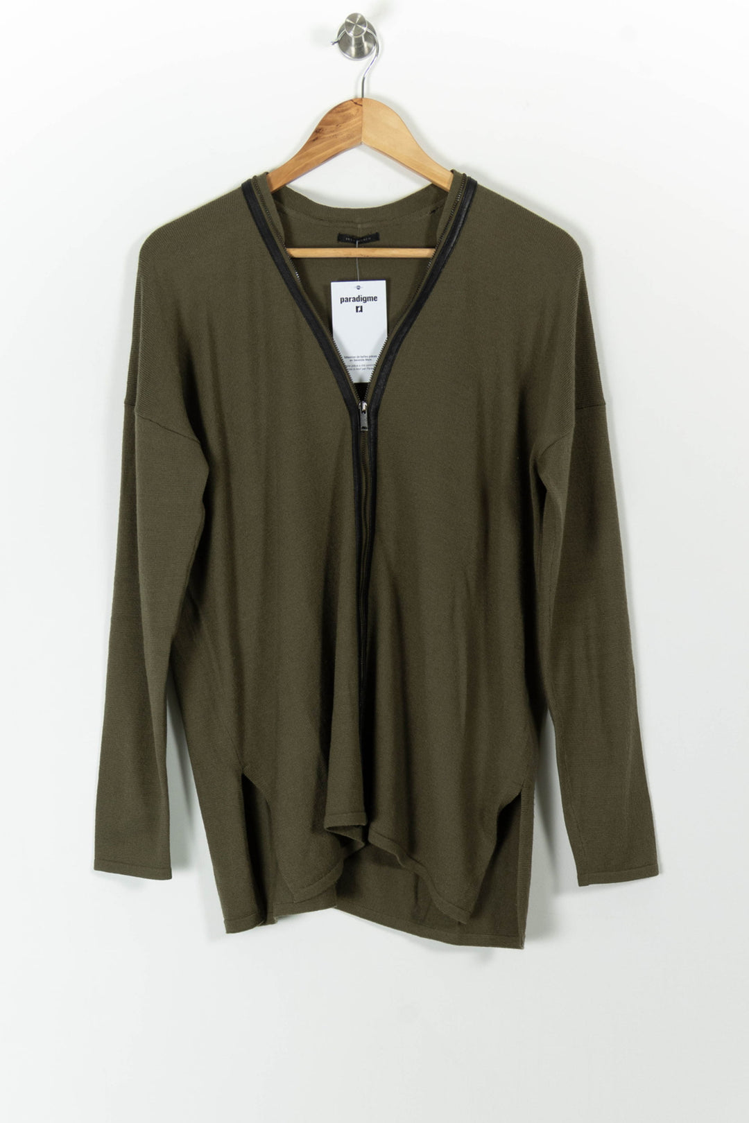 Cardigan Vert - Taille T.U. de la marque IKKS | PARAD100594 - Vendu par Paradigme - Image 2