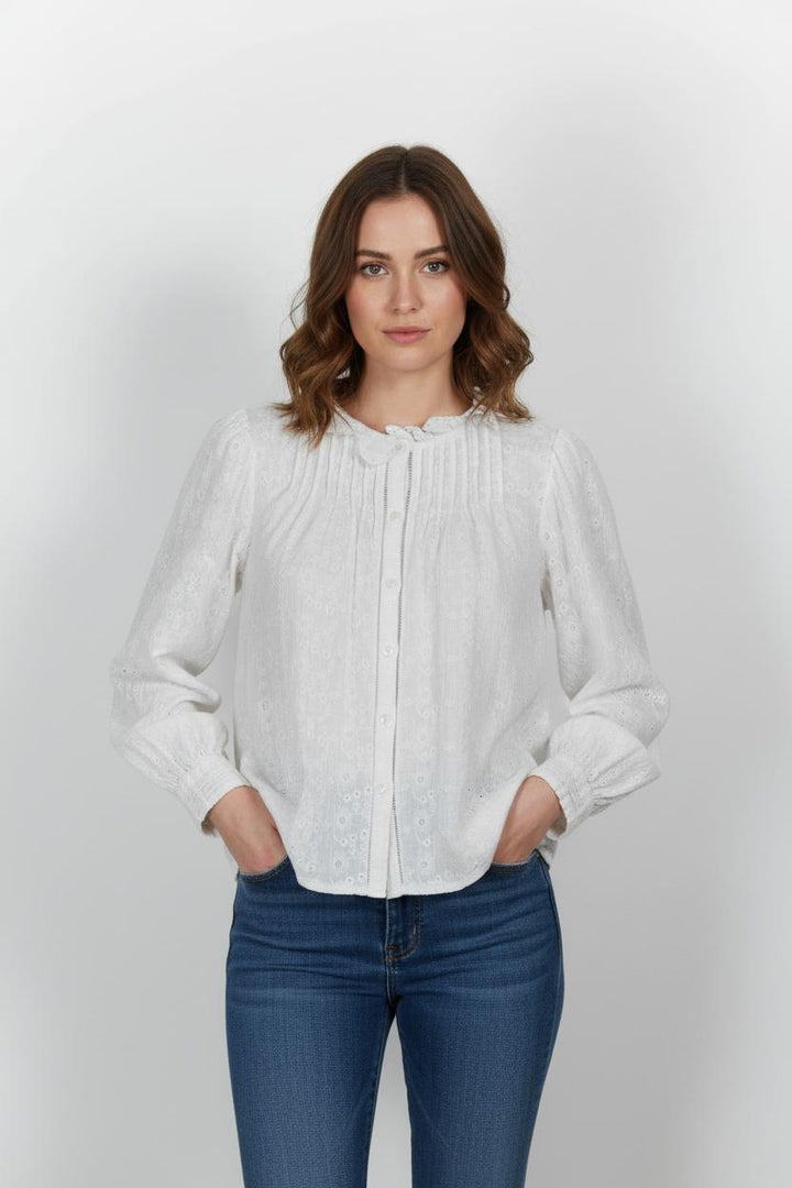 Blouse Blanche - Taille S/36 de la marque Gerard Darel | PARAD100597 - Vendu par Paradigme - Image 1
