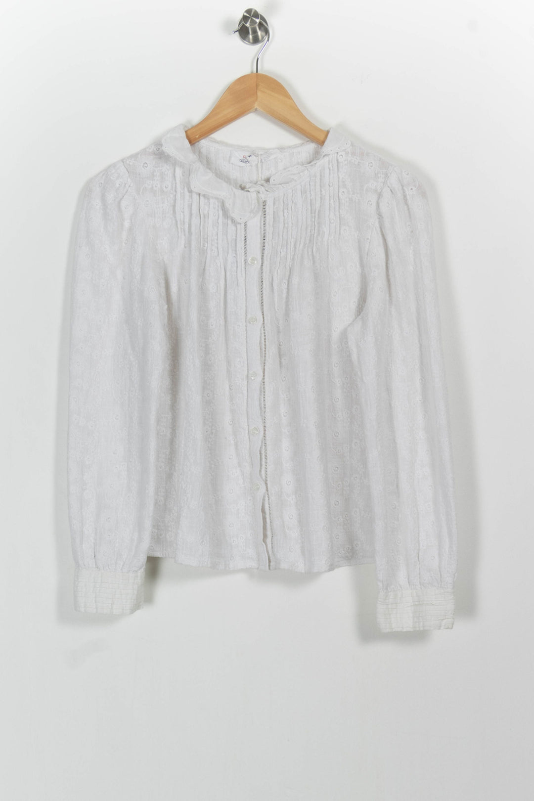 Blouse Blanche - Taille S/36 de la marque Gerard Darel | PARAD100597 - Vendu par Paradigme - Image 2