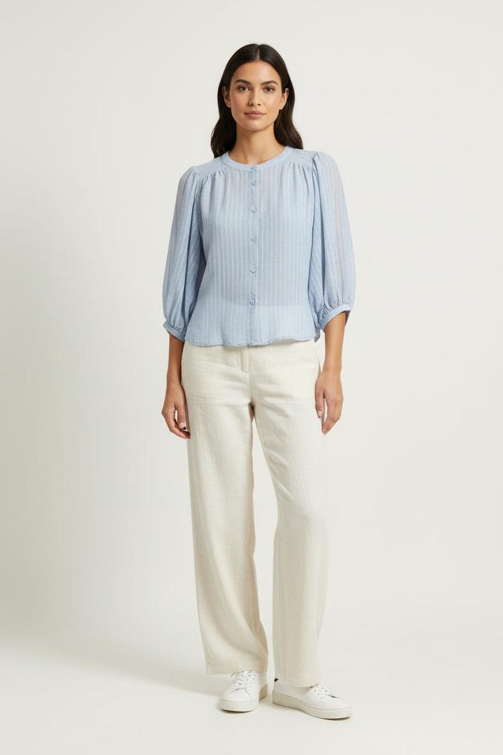 Blouse Bleue - Taille XS/34 de la marque Grace & Mila | PARAD100599 - Vendu par Paradigme - Image 1