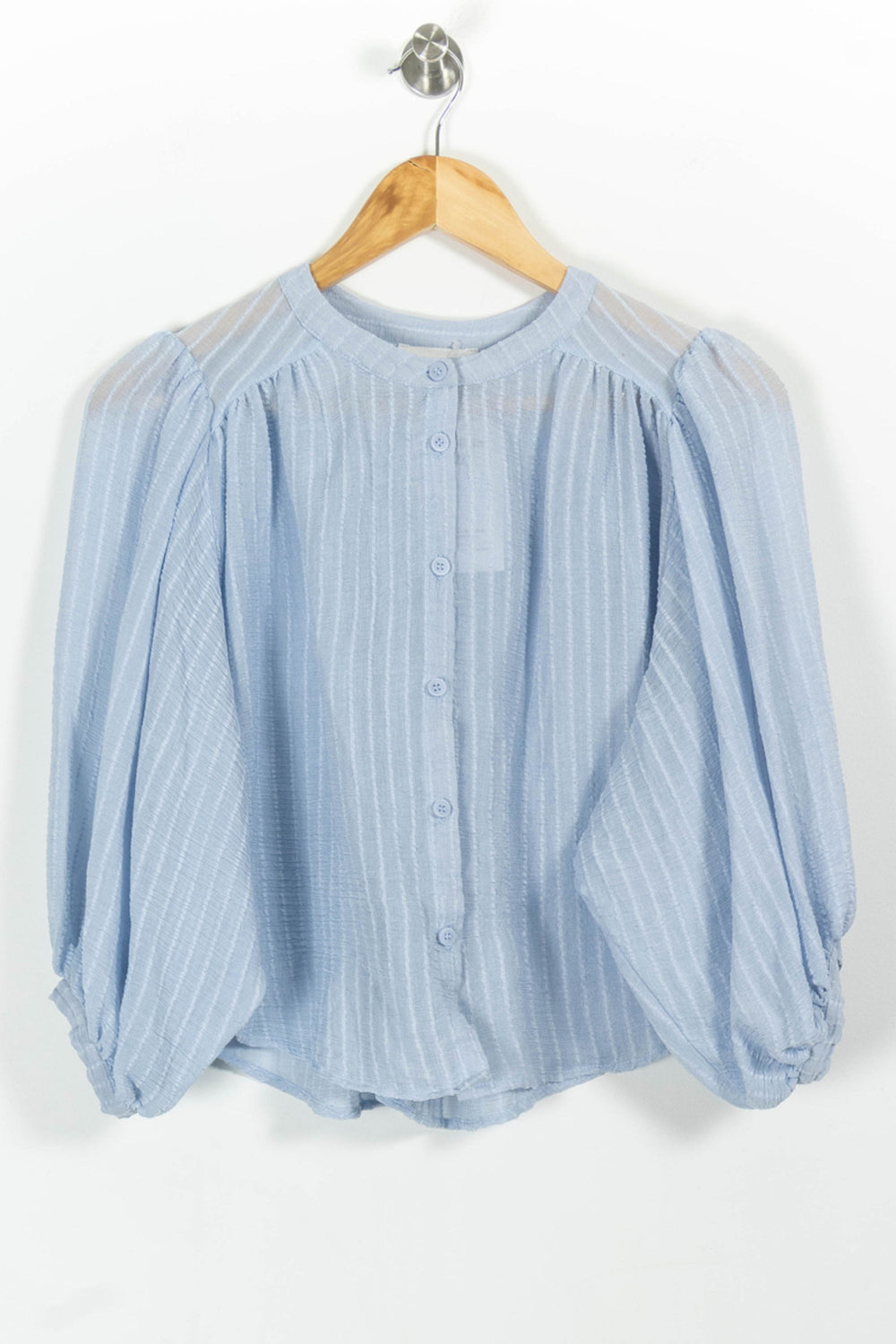 Blouse Bleue - Taille XS/34 de la marque Grace & Mila | PARAD100599 - Vendu par Paradigme - Image 2