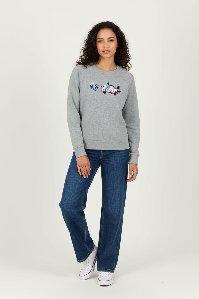Sweat Gris - Taille S/36 de la marque Suncoo | PARAD100603 - Vendu par Paradigme - Image 1