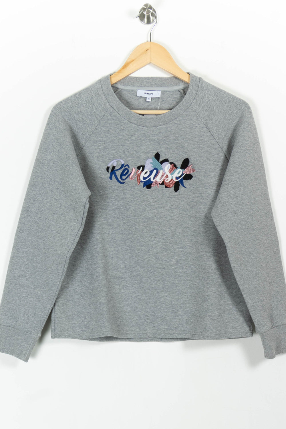 Sweat Gris - Taille S/36 de la marque Suncoo | PARAD100603 - Vendu par Paradigme - Image 2