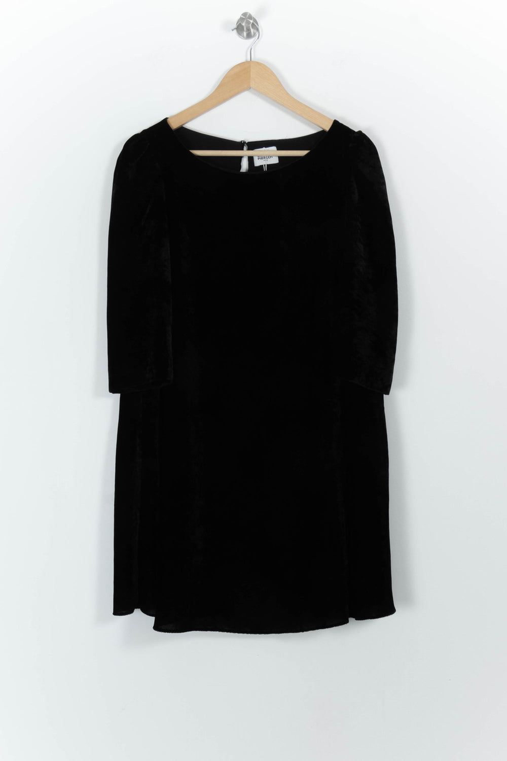 Robe Courte Noire - Taille M/38 de la marque Claudie Pierlot | PARAD100606 - Vendu par Paradigme - Image 2