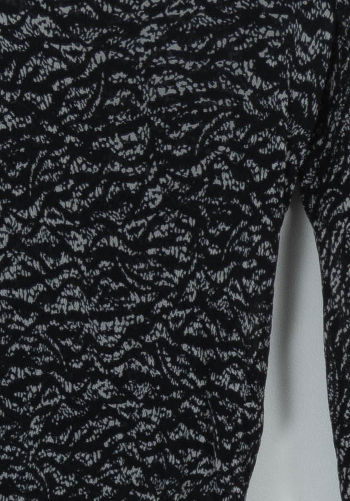 Blouse Noire et Blanche - Taille S/36 de la marque ZAPA | PARAD100608 - Vendu par Paradigme - Image 3