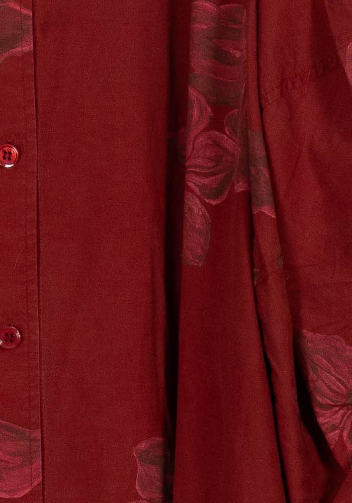 Robe Longue Bordeaux - Taille L/40 de la marque Vanessa Bruno | PARAD100612 - Vendu par Paradigme - Image 3