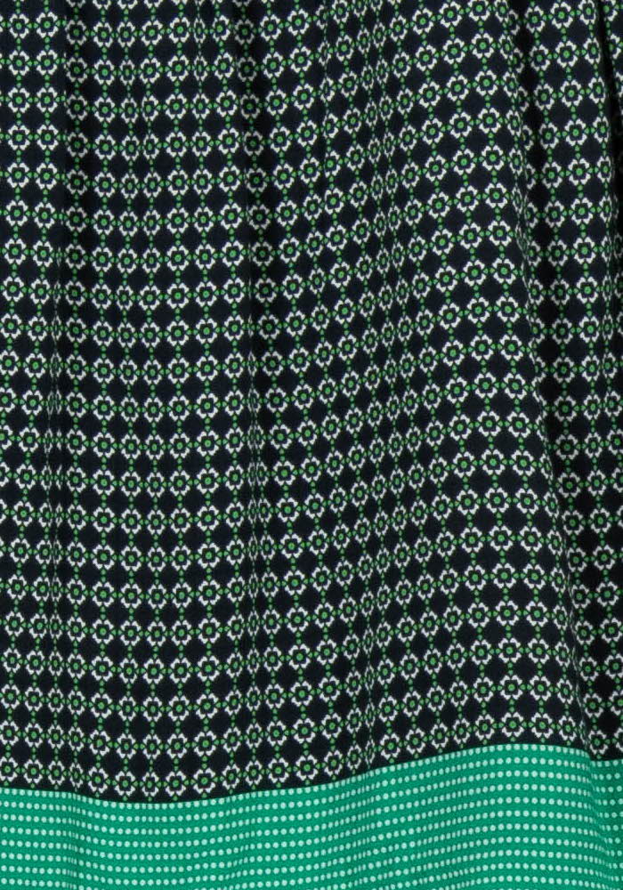 Jupe Midi Noire et Verte - Taille XL/42 de la marque Caroll | PARAD100616 - Vendu par Paradigme - Image 3