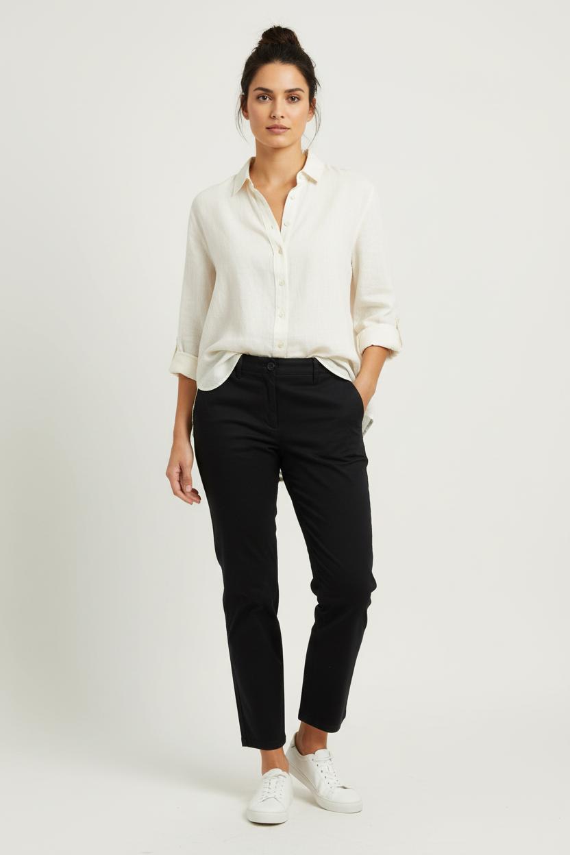 Pantalon Bleu - Taille XL/42 de la marque Caroll | PARAD100619 - Vendu par Paradigme - Image 1