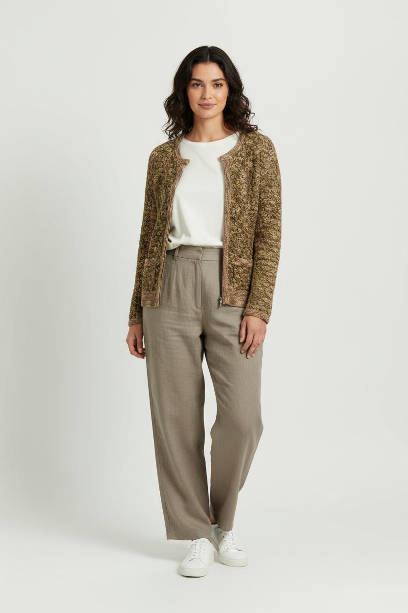 Cardigan Beige - Taille M/38 de la marque Derhy | PARAD100624 - Vendu par Paradigme - Image 1