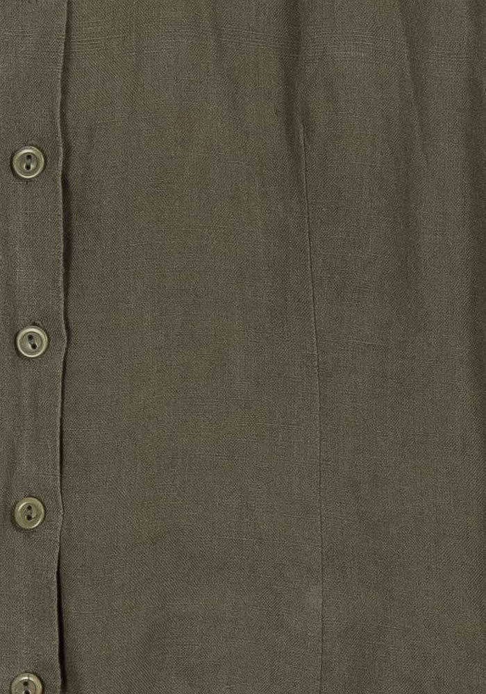 Chemise Sans Manches Verte - Taille L/40 de la marque Caroll | PARAD100625 - Vendu par Paradigme - Image 3
