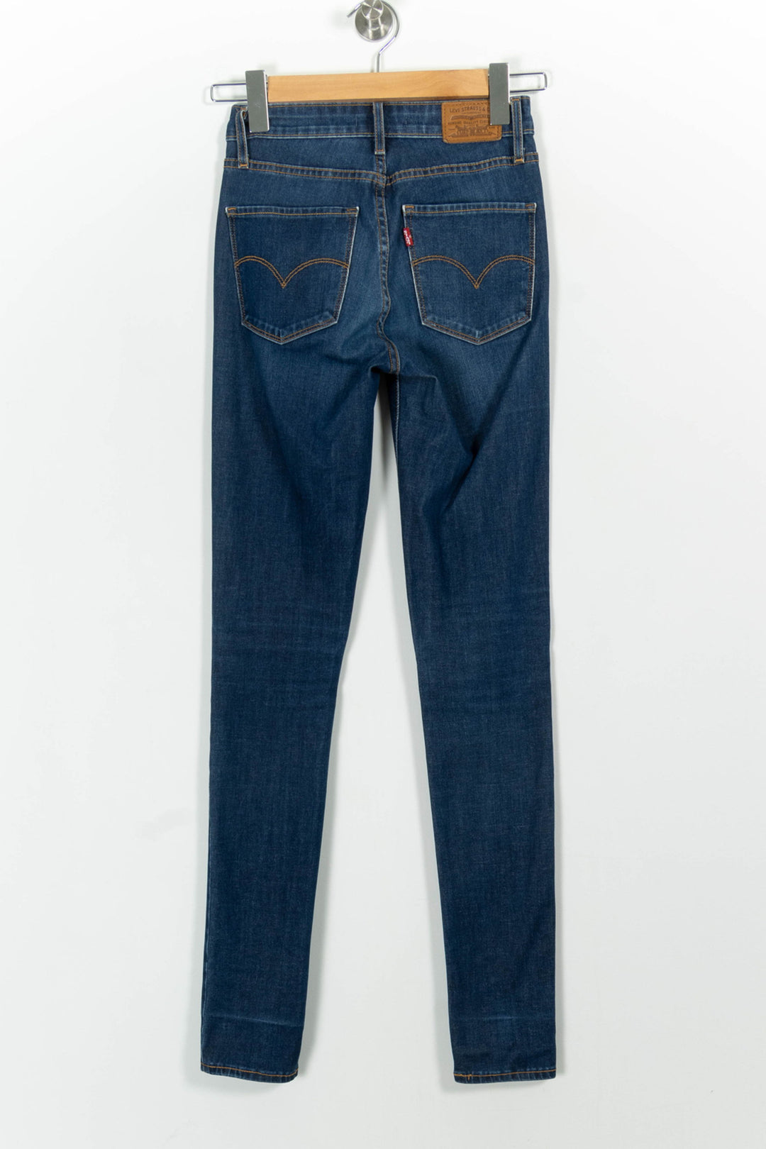 Jean Skinny Bleu - Taille S/36 de la marque Levi's | PARAD100628 - Vendu par Paradigme - Image 4