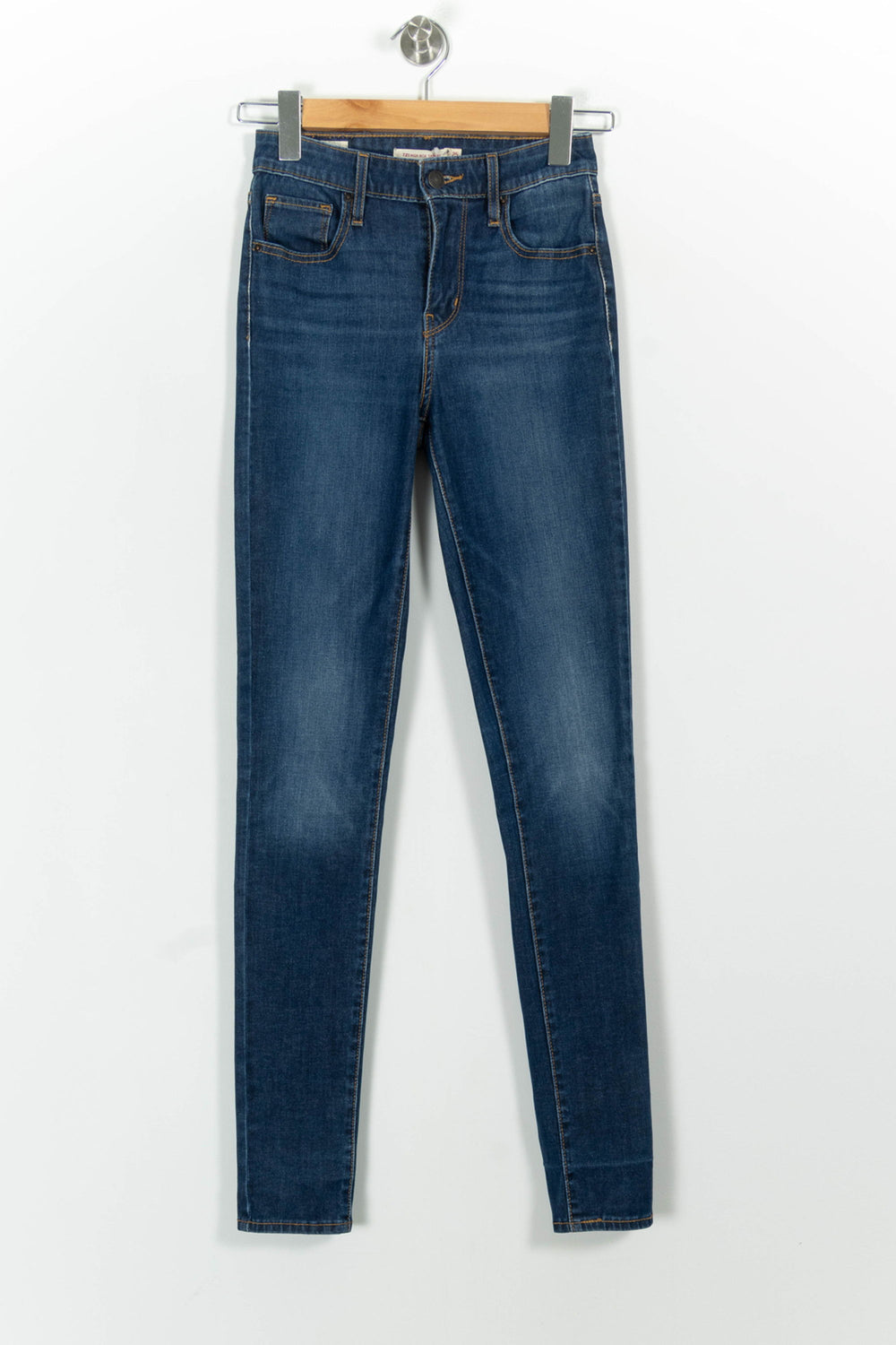 Jean Skinny Bleu - Taille S/36 de la marque Levi's | PARAD100628 - Vendu par Paradigme - Image 2