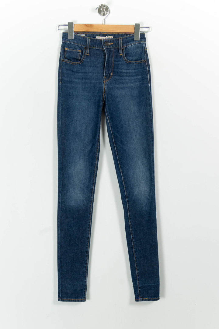Jean Skinny Bleu - Taille S/36 de la marque Levi's | PARAD100628 - Vendu par Paradigme - Image 2