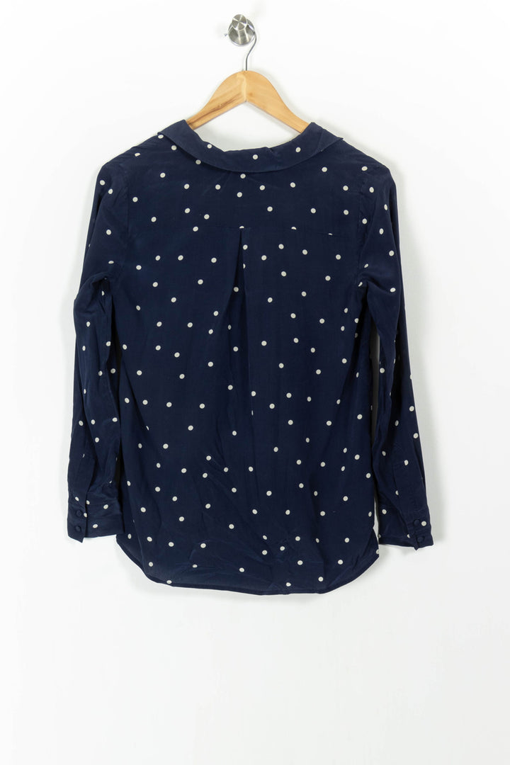 Chemise Bleu et Blanche - Taille S/36 de la marque Sézane | PARAD100632 - Vendu par Paradigme - Image 4