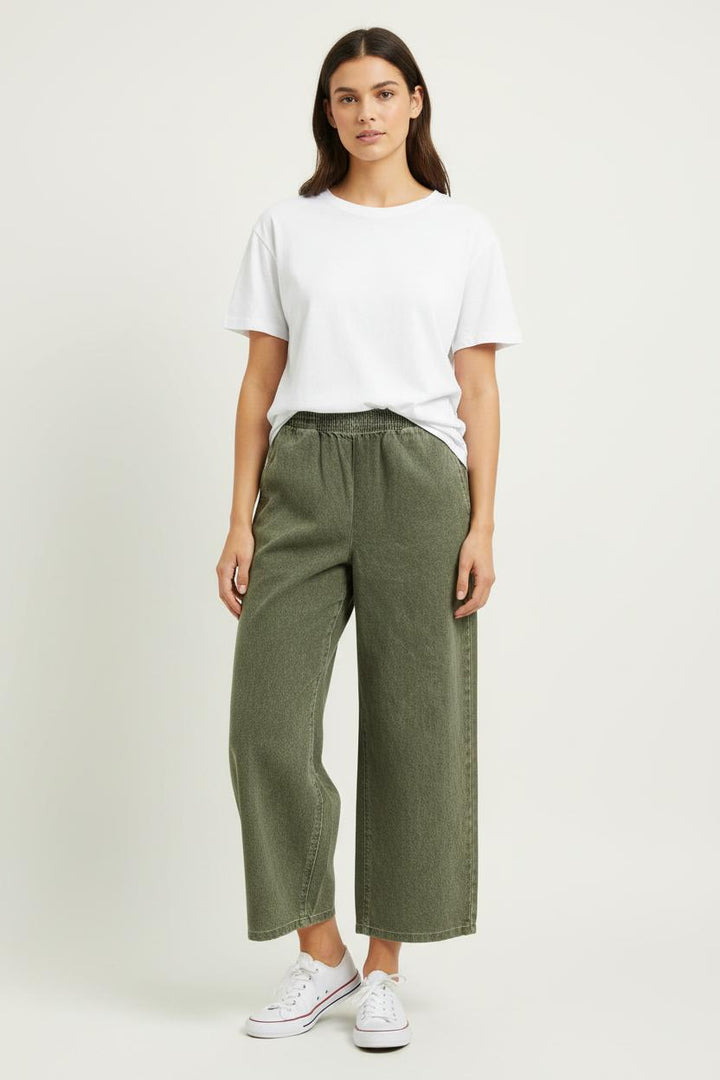 Jean Vert - Taille S/36 de la marque American Vintage | PARAD100642 - Vendu par Paradigme - Image 1