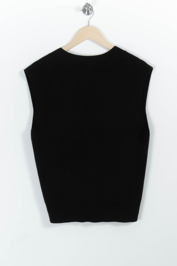 Pull Sans Manches Noir - Taille L/40 de la marque Maison 123 | PARAD100644 - Vendu par Paradigme - Image 4