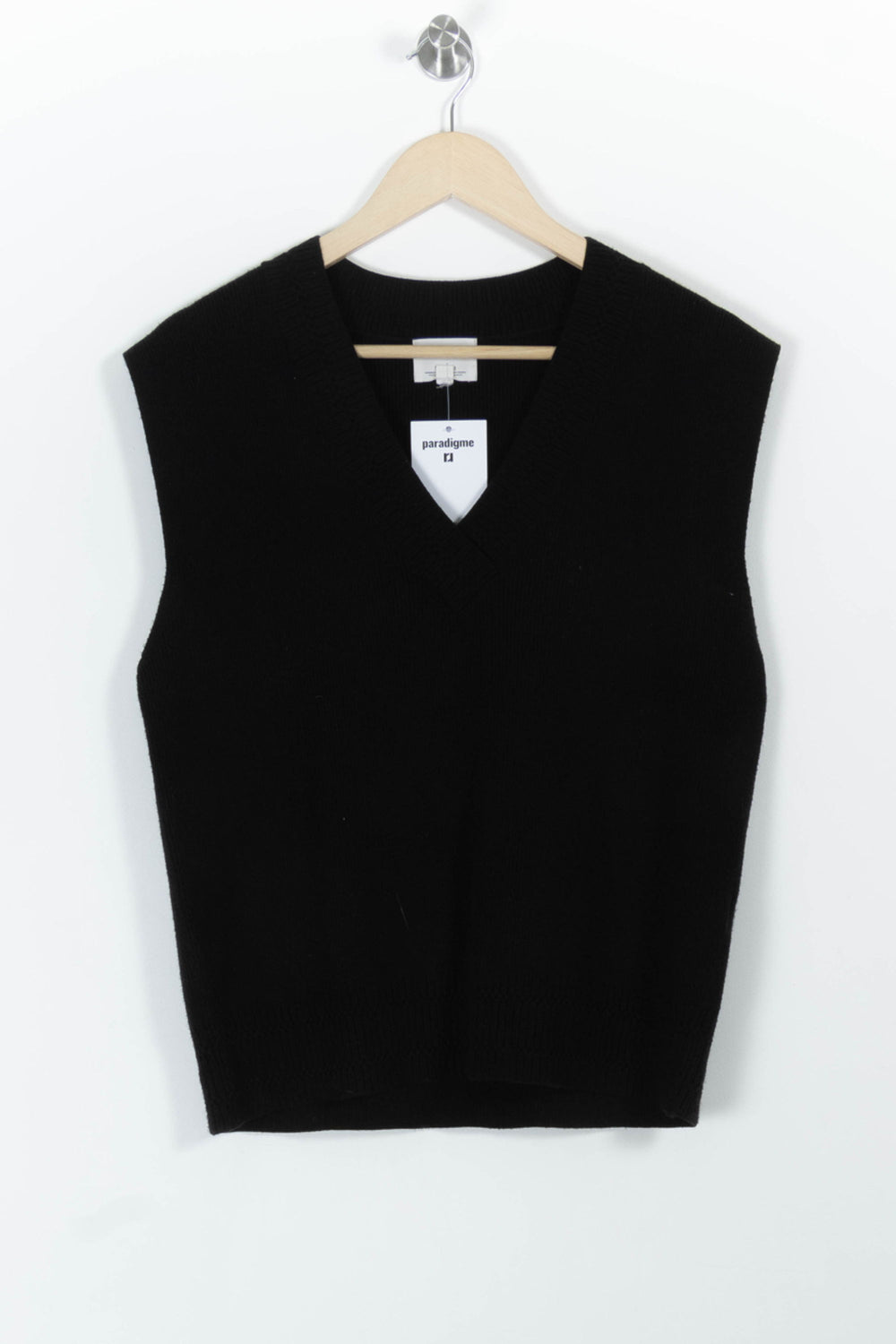 Pull Sans Manches Noir - Taille L/40 de la marque Maison 123 | PARAD100644 - Vendu par Paradigme - Image 2