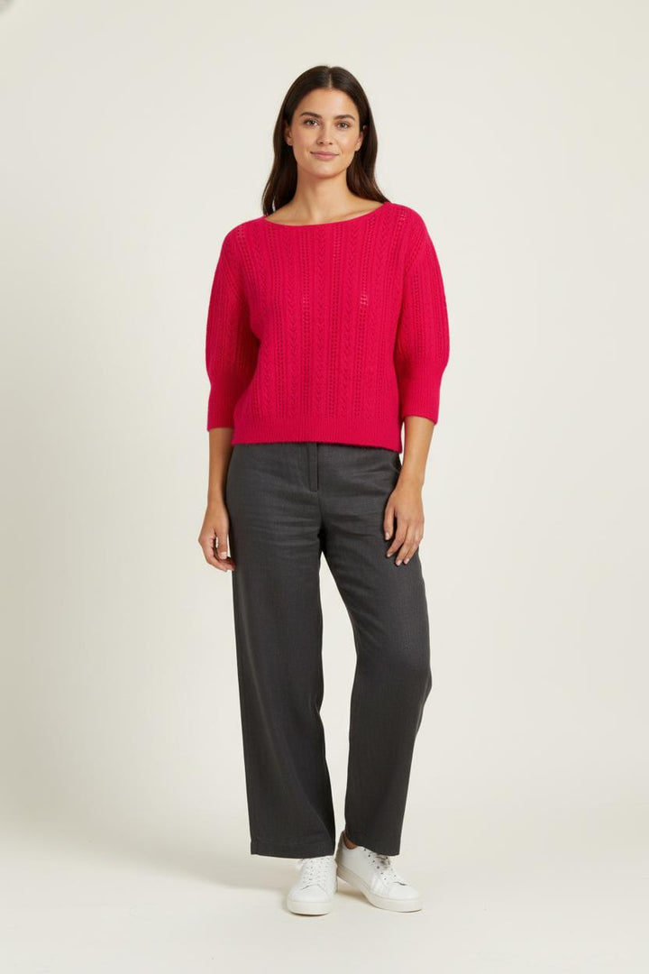 Pull Rose - Taille S/36 de la marque Kookai | PARAD100647 - Vendu par Paradigme - Image 1