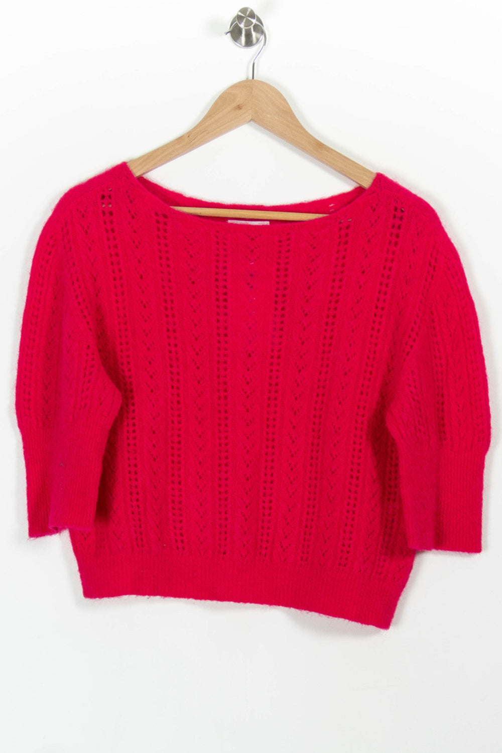 Pull Rose - Taille S/36 de la marque Kookai | PARAD100647 - Vendu par Paradigme - Image 2