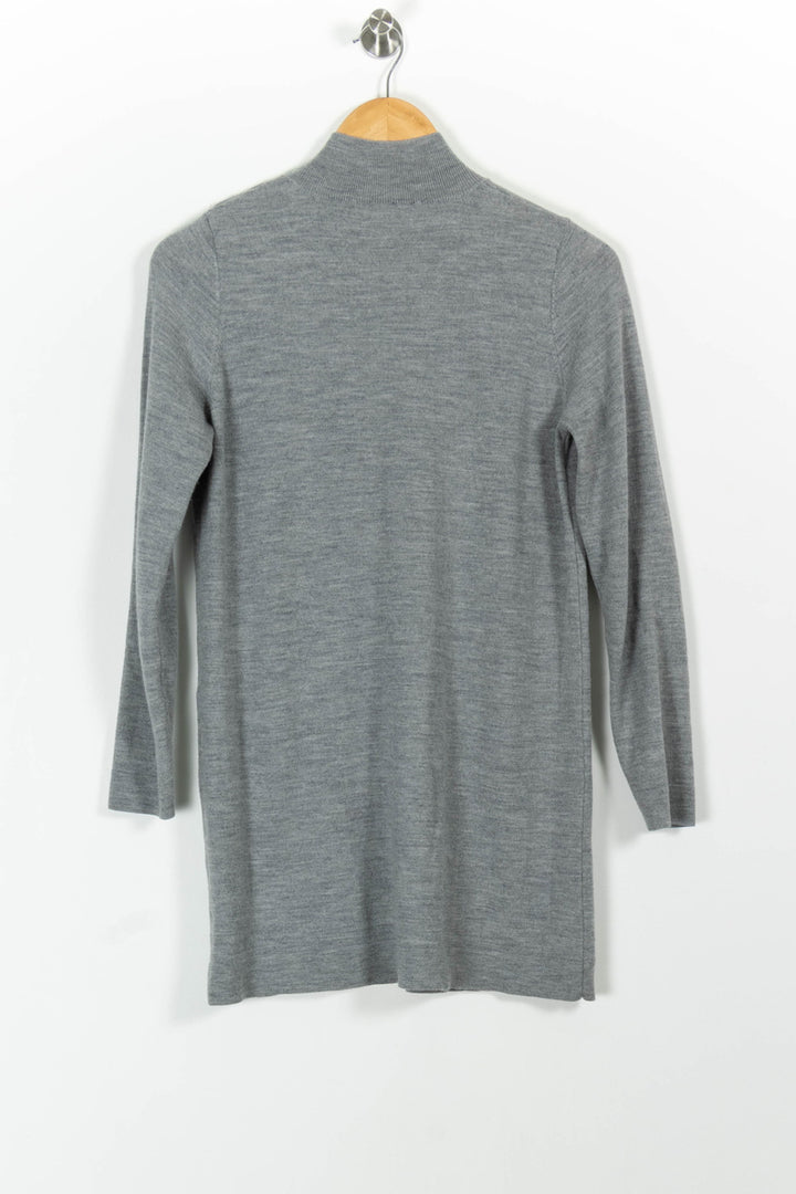 Robe Pull Grise - Taille M/38 de la marque Sézane | PARAD100648 - Vendu par Paradigme - Image 4