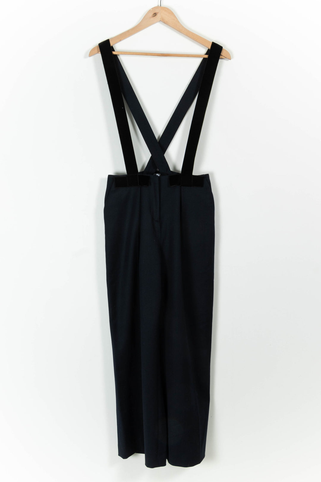 Pantalon À Bretelles Bleu - Taille S/36 de la marque Claudie Pierlot | PARAD100650 - Vendu par Paradigme - Image 2
