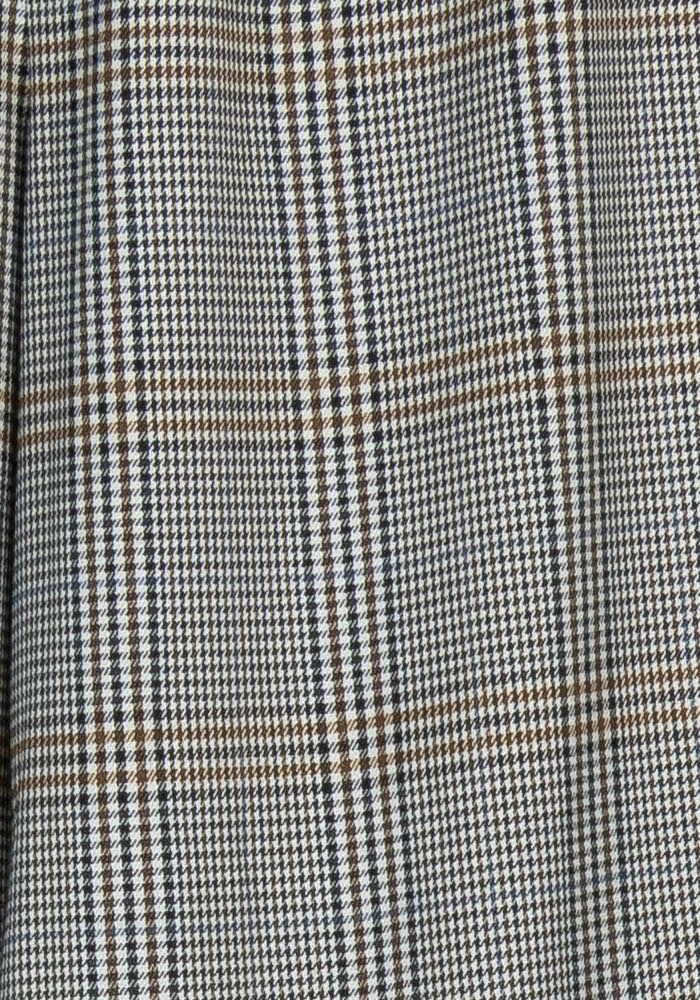 Pantalon Large Gris à Carreaux - Taille M/38 de la marque Maje | PARAD100652 - Vendu par Paradigme - Image 3