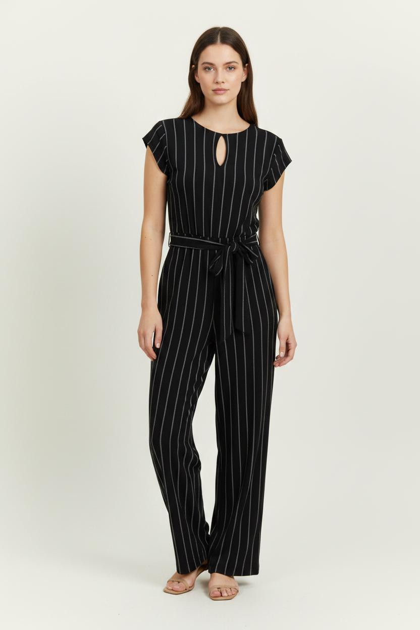 Combinaison Noire et Blanche - Taille XS/34 de la marque La Fée Maraboutée | PARAD100662 - Vendu par Paradigme - Image 1