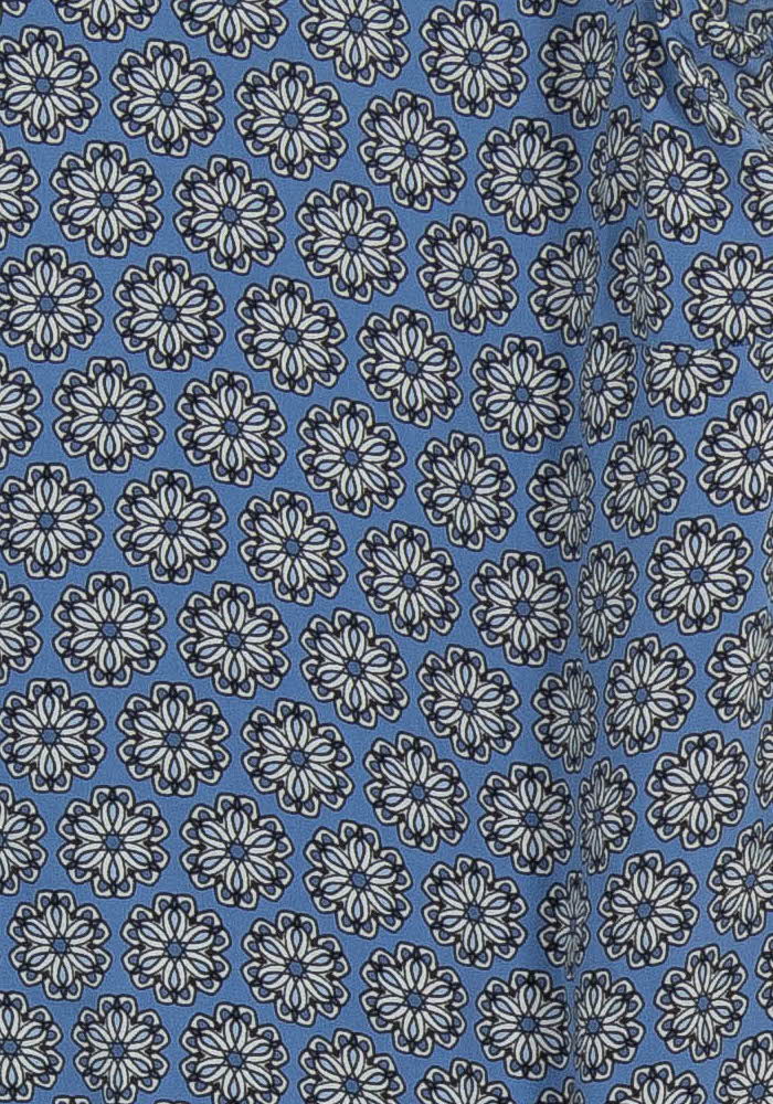 Blouse Bleue et Blanche - Taille S/36 de la marque La Fée Maraboutée | PARAD100663 - Vendu par Paradigme - Image 3