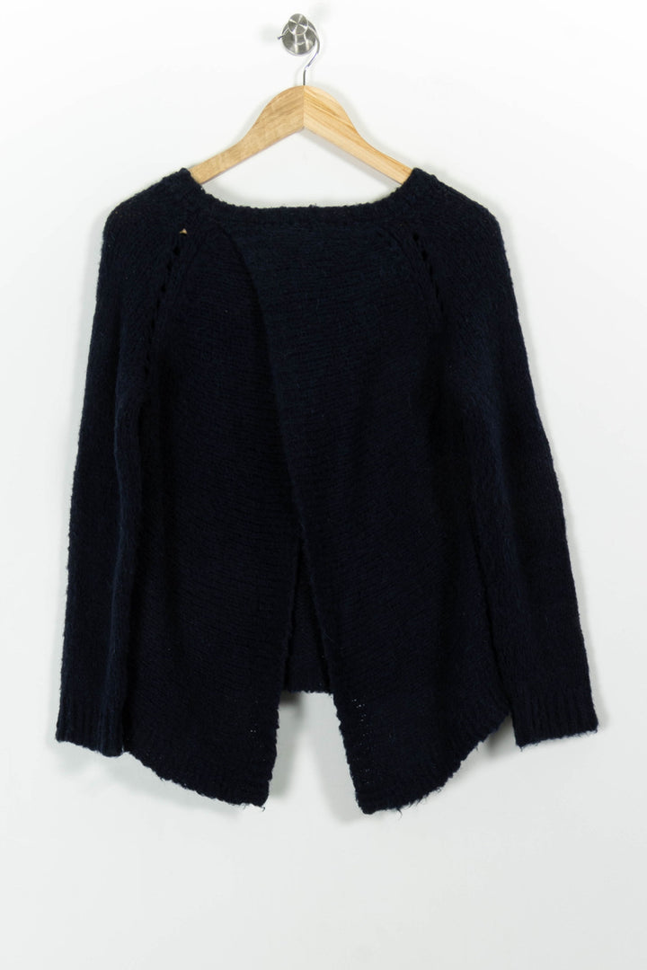 Pull Bleu - Taille S/36 de la marque La Fée Maraboutée | PARAD100669 - Vendu par Paradigme - Image 4