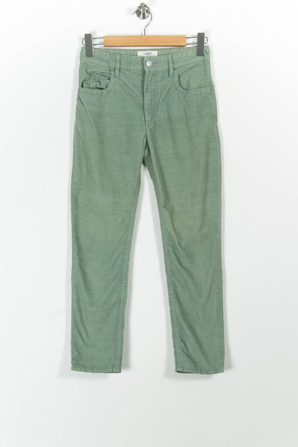 Pantalon Vert - Taille XS/34 de la marque Isabel Marant étoile | PARAD100677 - Vendu par Paradigme - Image 2