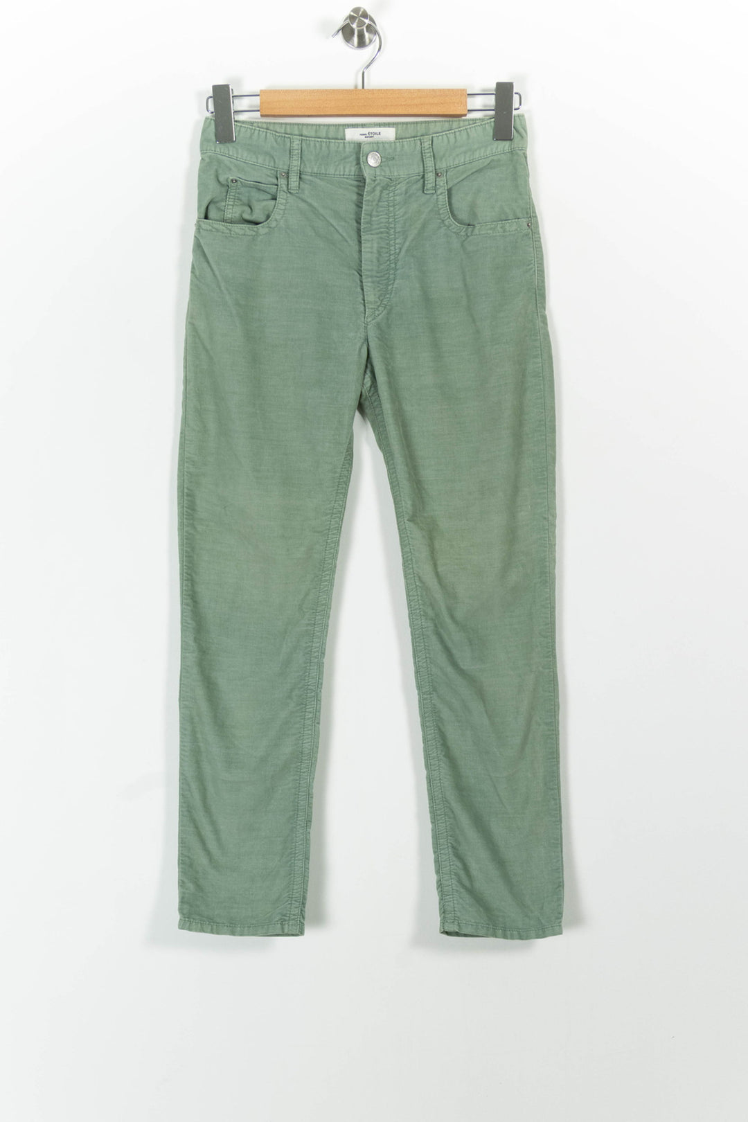 Pantalon Vert - Taille XS/34 de la marque Isabel Marant étoile | PARAD100677 - Vendu par Paradigme - Image 2
