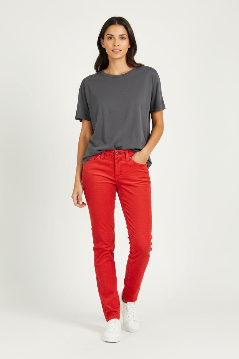 Jean Rouge - Taille XS/34 de la marque Isabel Marant étoile | PARAD100678 - Vendu par Paradigme - Image 1