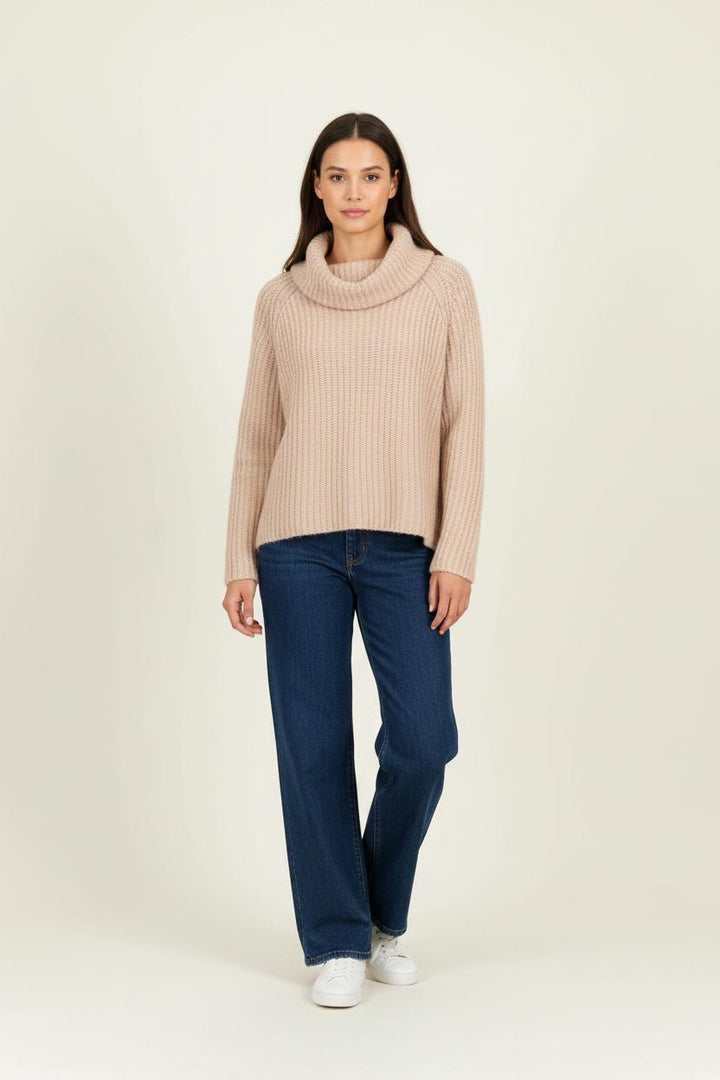 Pull Rose - Taille XS/34 de la marque La Fée Maraboutée | PARAD100680 - Vendu par Paradigme - Image 1