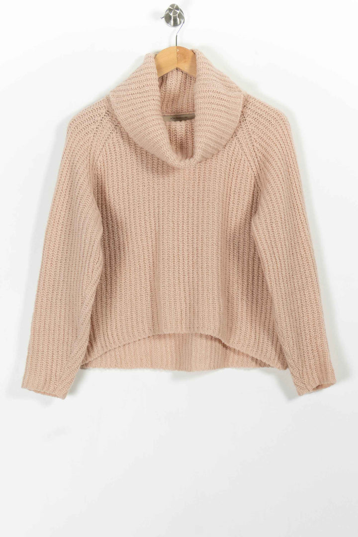 Pull Rose - Taille XS/34 de la marque La Fée Maraboutée | PARAD100680 - Vendu par Paradigme - Image 2