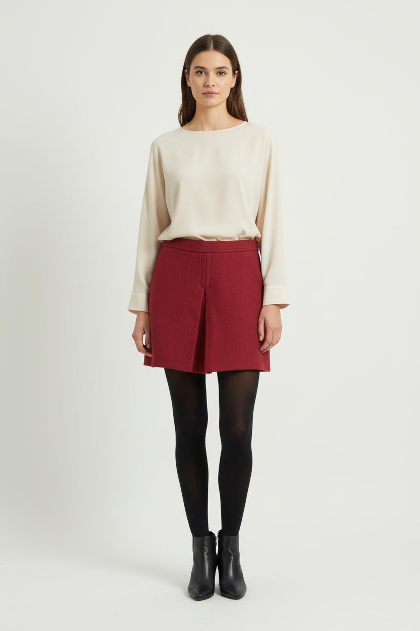 Jupe Courte Rose - Taille L/40 de la marque Paul & Joe | PARAD100681 - Vendu par Paradigme - Image 1