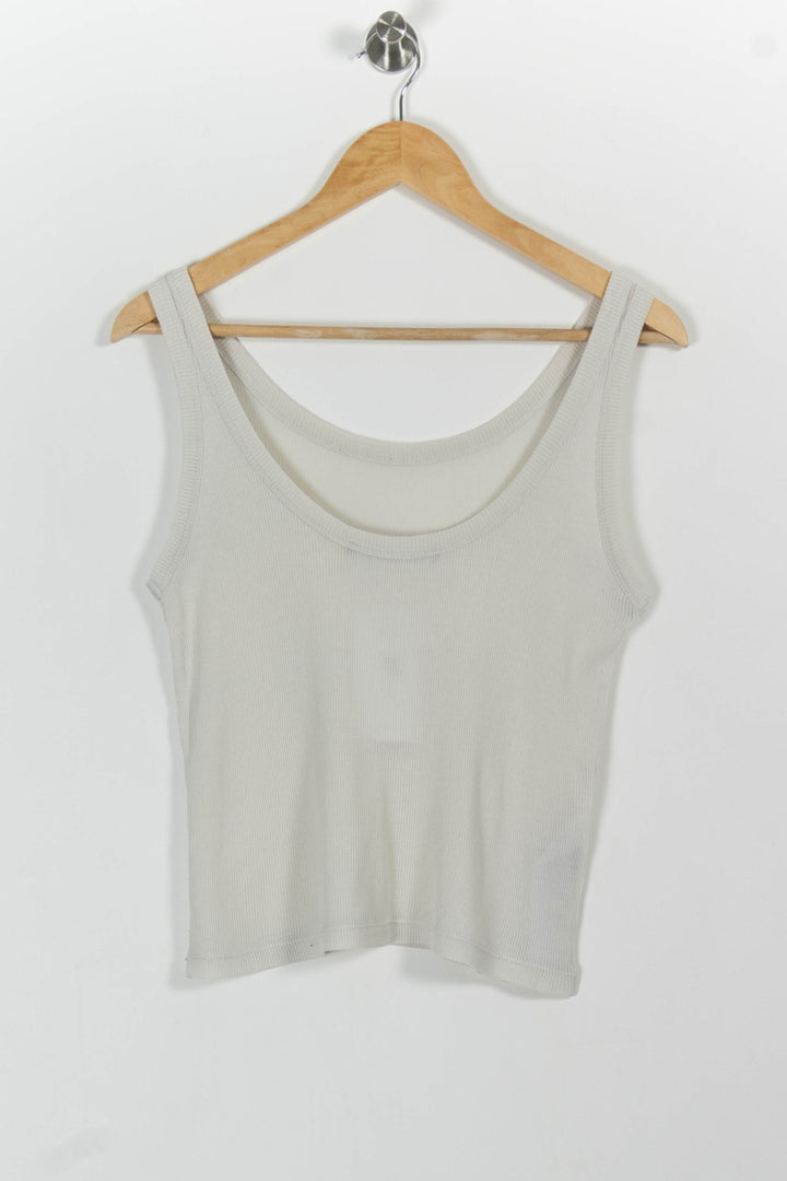 Débardeur Blanc - Taille XS/34 de la marque Comptoir des Cotonniers | PARAD100682 - Vendu par Paradigme - Image 4