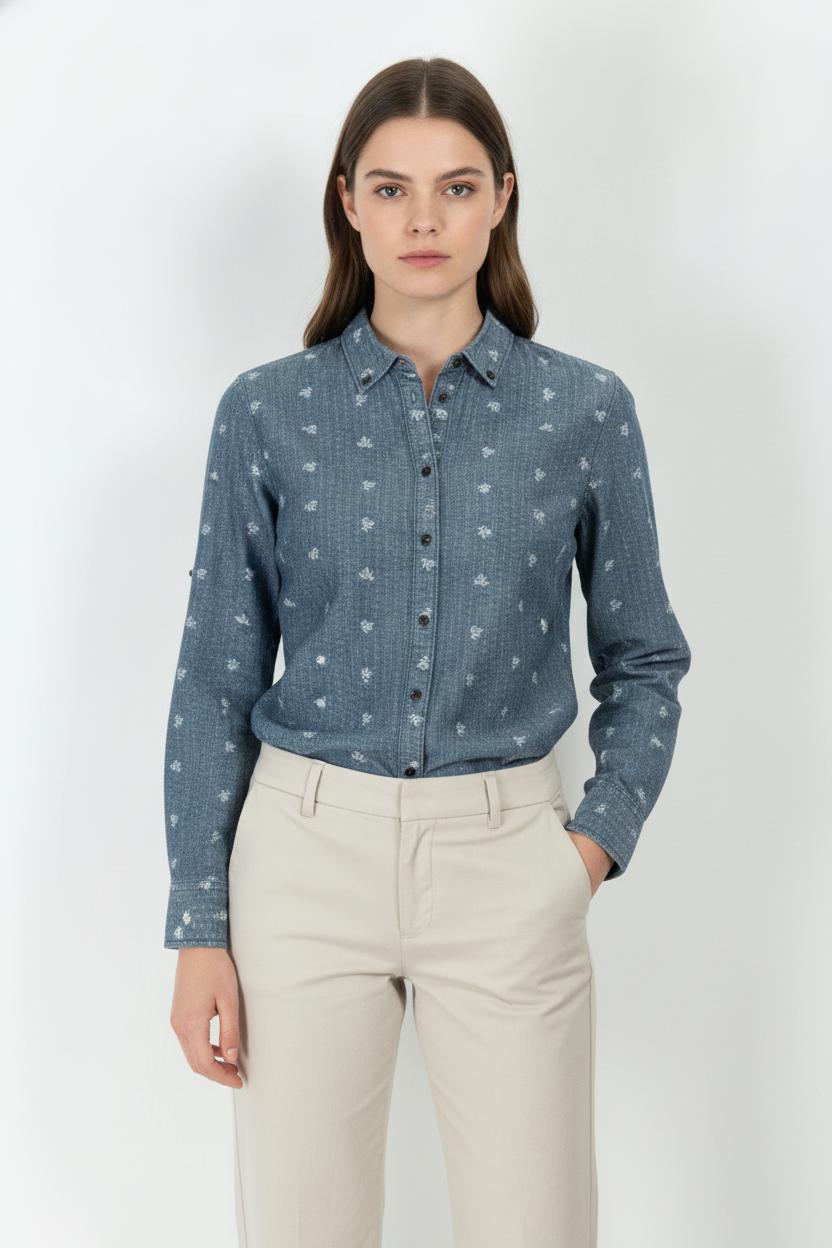 Chemise Bleue - Taille S/36 de la marque Levi's | PARAD100693 - Vendu par Paradigme - Image 1