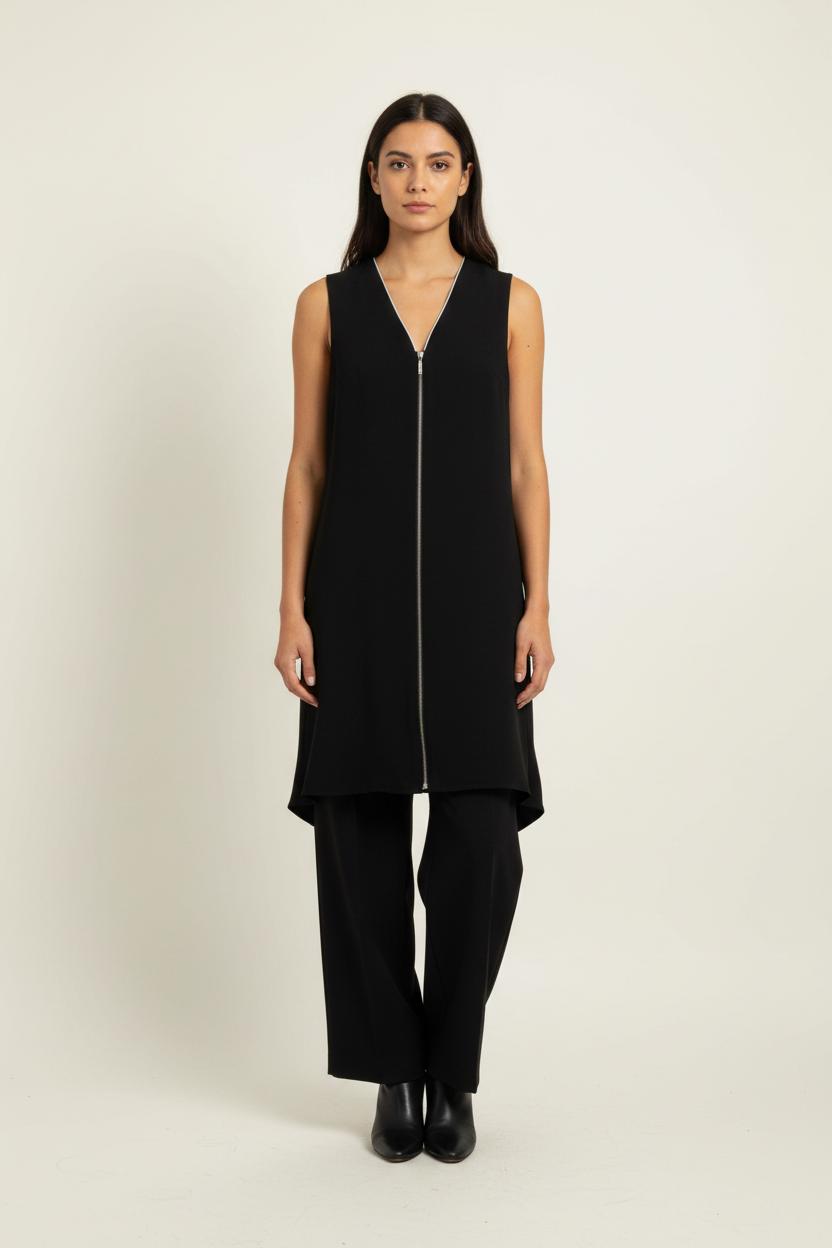 Robe Sans Manches Noire - Taille XS/34 de la marque Karl Marc John | PARAD100698 - Vendu par Paradigme - Image 1