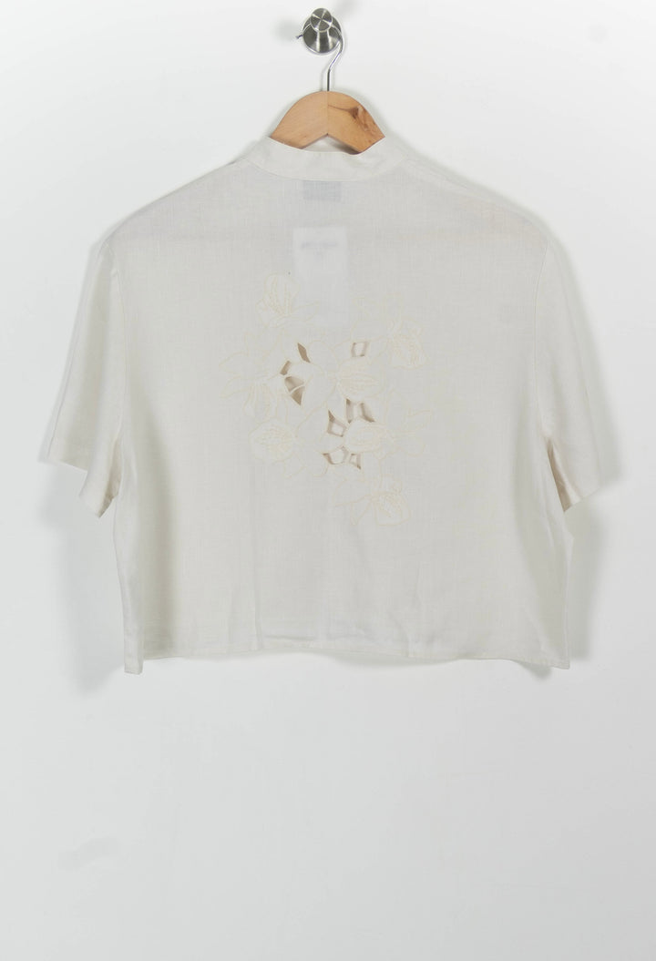 Blouse Beige - Taille L/40 de la marque ZAPA | PARAD100708 - Vendu par Paradigme - Image 4