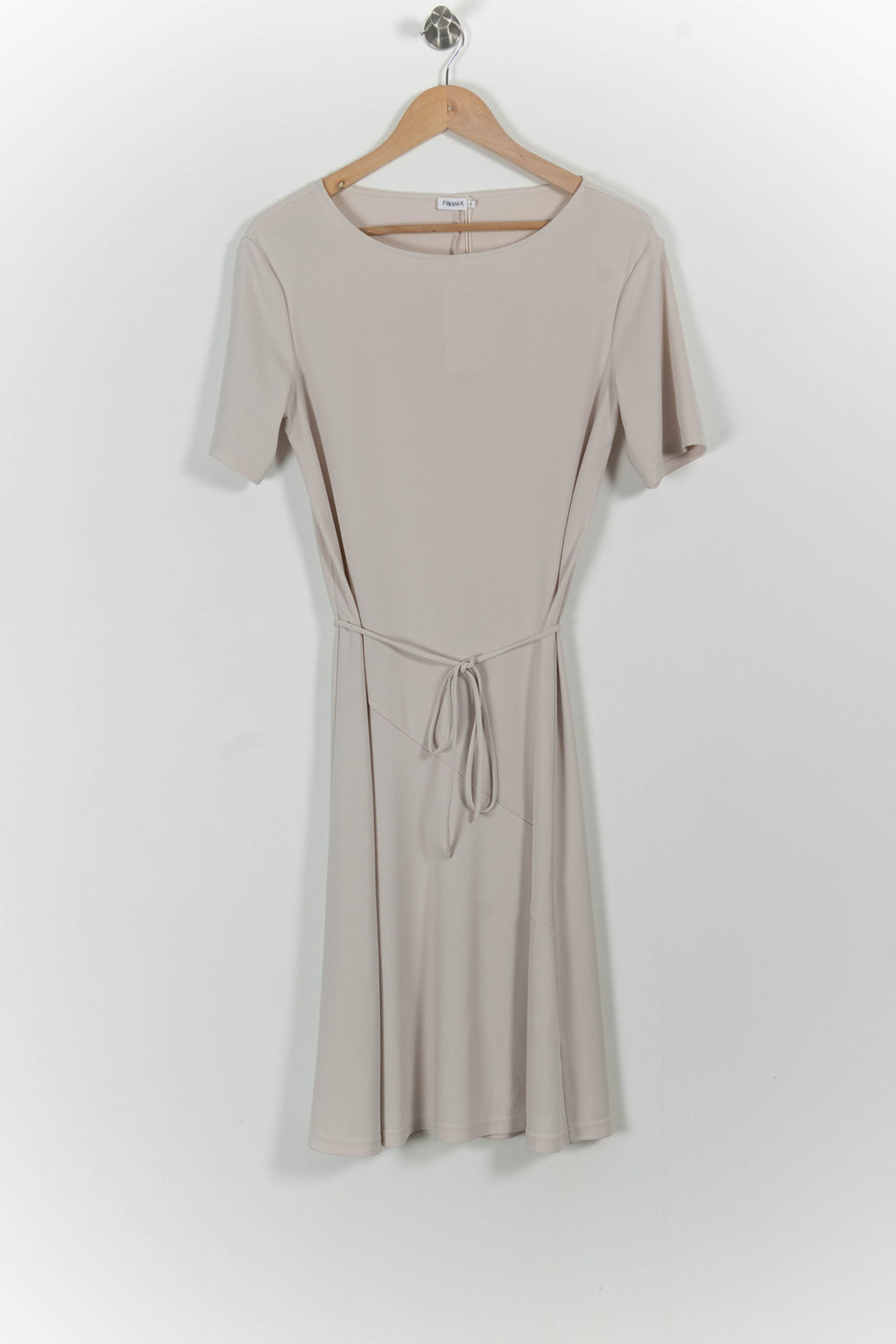 Robe Ceinturée Beige - Taille M/38 de la marque Filippa K | PARAD100712 - Vendu par Paradigme - Image 2